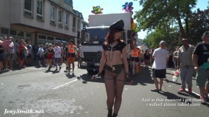 Sexy Jeny Smith at Christopher Street Day parade at Cologne