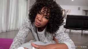 Misty Stone Hot Workout With A Cock Ending SD Daddies Cock