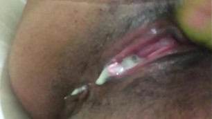 gaping pussy squirts